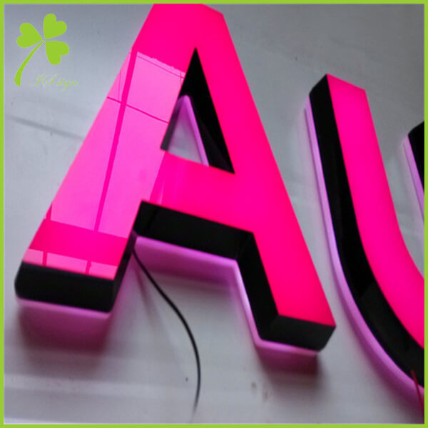Small Acrylic Letters Mini Solid Type LED Signage Manufacturer