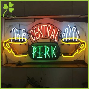Customized Coffee Central Peak Neon Sign Manufacturers