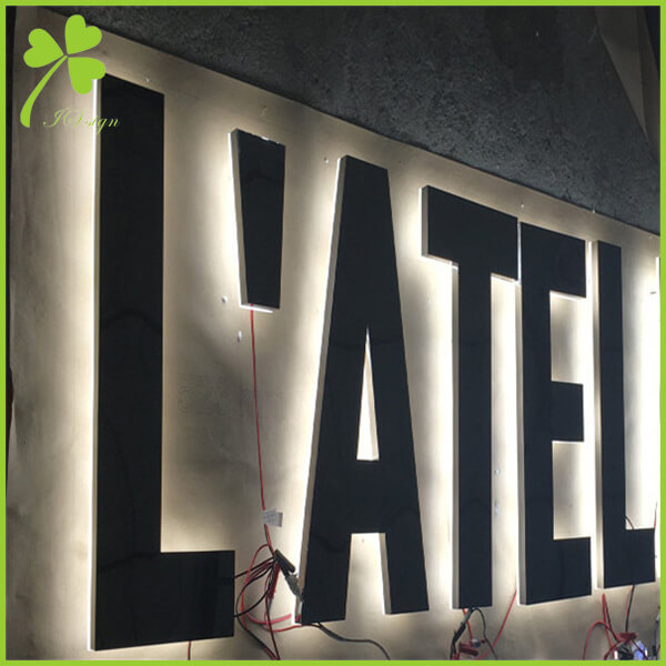 backlit letters diy