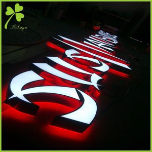 Front And Back Lit Channel Letters