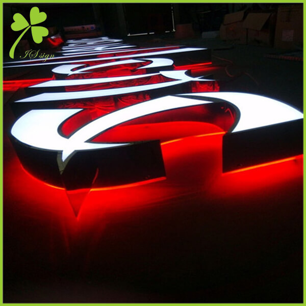 Front And Back Lit Channel Letters