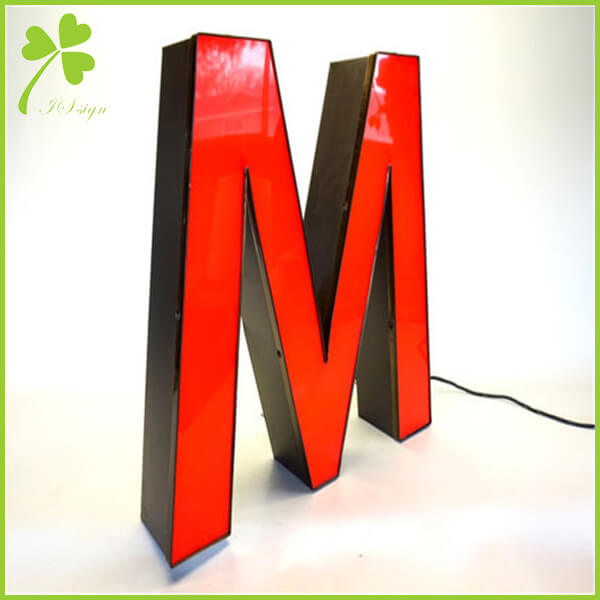 Front Lit Channel Letter Sign