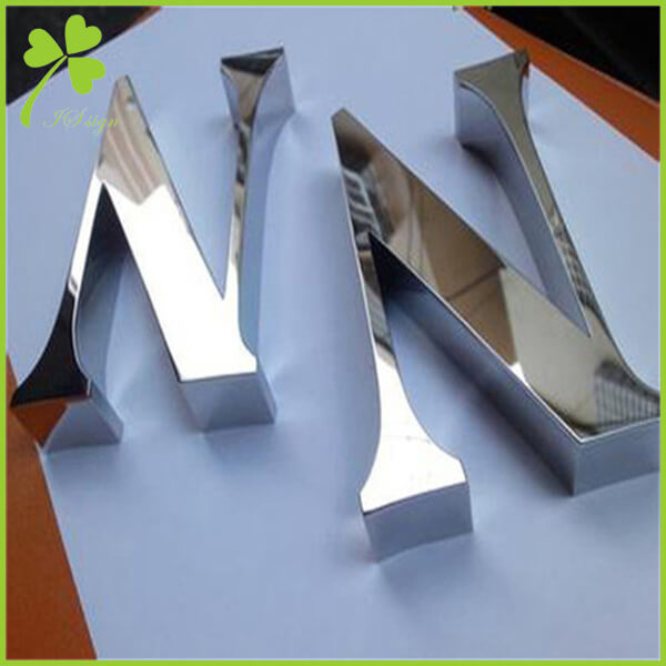 Customized Small Coated Metal Letters and Numbers Sign - China Letter Sign,  Number Sign