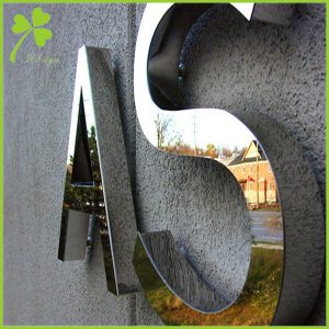 Small Fabricated Stainless Steel Letters Factory