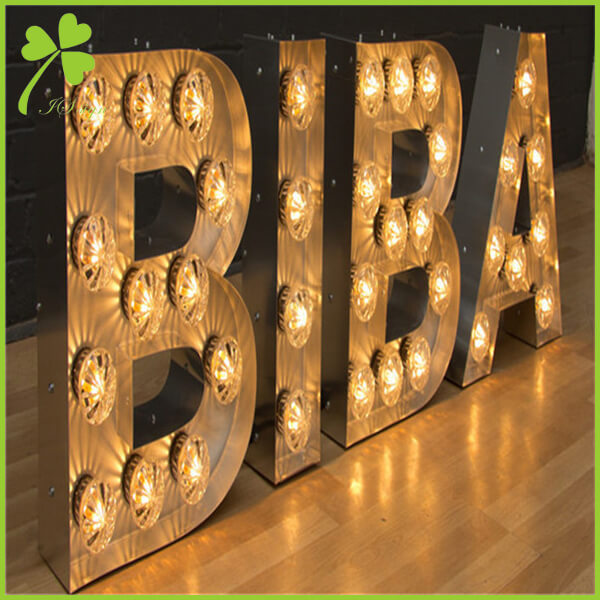 Custom Light Up Marquee Letters Sign Maker