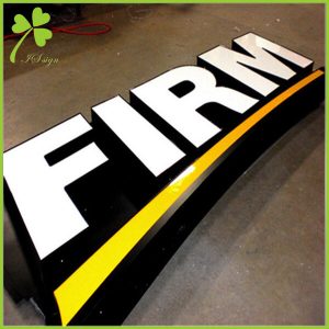 Custom Wall Illuminated Letter Signs For Business