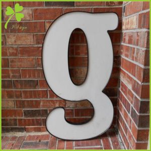 Large Decorative Standing Channel Letters Manufacturing