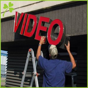 Exterior Channel Letters Sign Custom