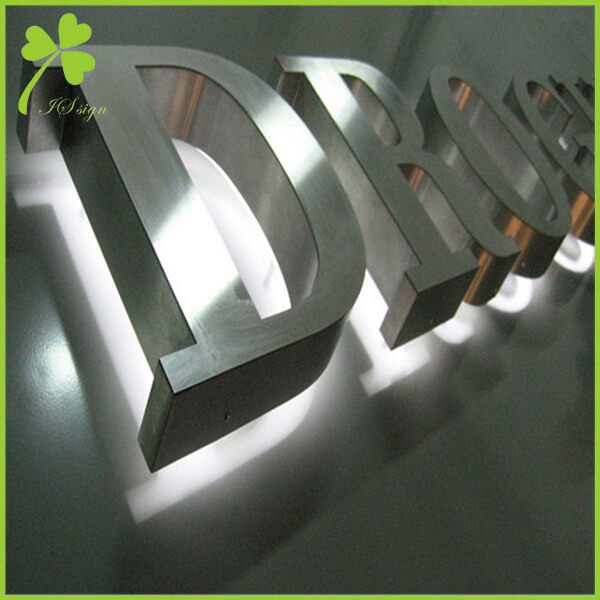 3D Metal Letters Silver Stainless Steel Signs