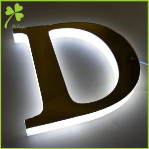 3D LED Acrylic Back Lit Letter Sign