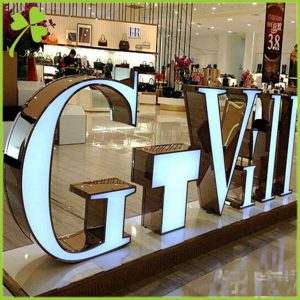 Large Outdoor 3D Illuminated Channel Letters
