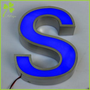 Outdoor Front Lit Letters For House Manufacturing