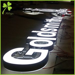 Fabricated Trade Front Lit Channel Letters Supplies