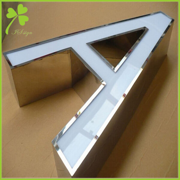 Stainless Steel Channel Letter Brush Metal Letters