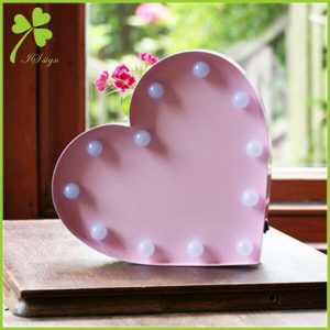 Custom Small Heart Marquee Sign