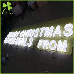 Full Lit 3D Acrylic Lettering Signage