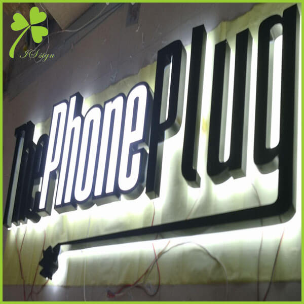 Halo Illuminated Signs Custom Backlit Signage Manufacturer IS LED Sign