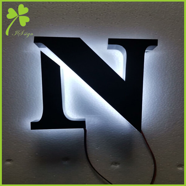 Metal Lighted Signs Custom Metal Outdoor Backlit LED