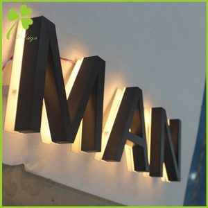 Outdoor Wall Halo Lit Letter Signage Wholesale Factory