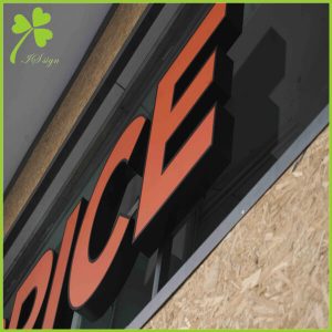 Exterior Dimensional Building Lettering Signs