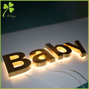 Custom Reverse Lit Pan Channel Letters Manufacturers
