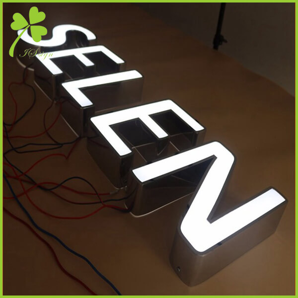 Custom Frontlit LED Letters Sign Light Box Letters - China Front