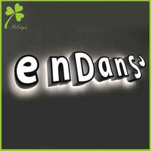 3D Building Illuminated Channel Letter Signs