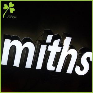 3D Outdoor Lighted Letter Signs
