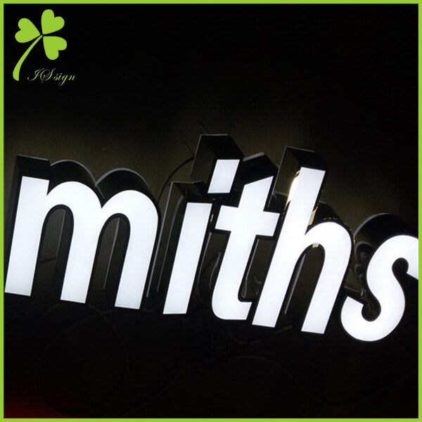 3D Lighted Signs Illuminated Channel Letter Sign Manufacturer