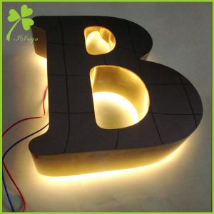 Backlit Letter Signage Illuminated Sign Letters Fabricator
