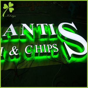 Outdoor Illuminated Channel Letter Signs