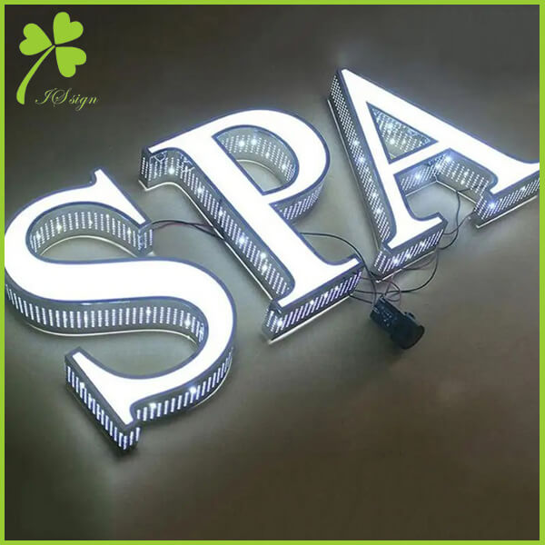 Custom Perforated Channel Letters