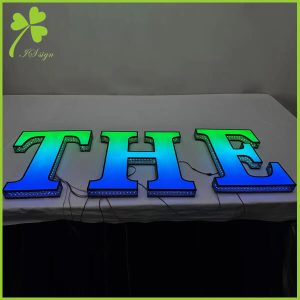 Custom RGB Channel Letters Manufacturer