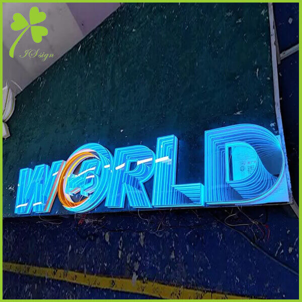 3D Illuminated Signage
