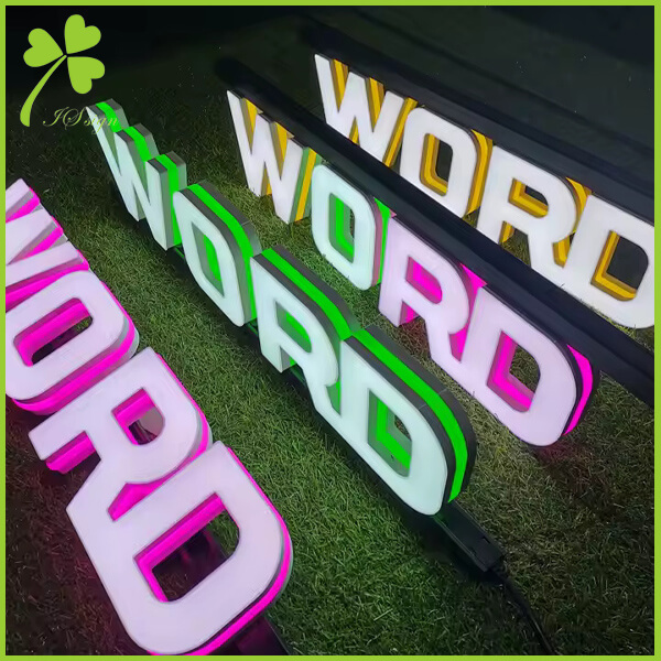 Illuminated LED Track Channel Letters Manufacturer