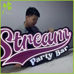 Custom Open Face Channel Letters