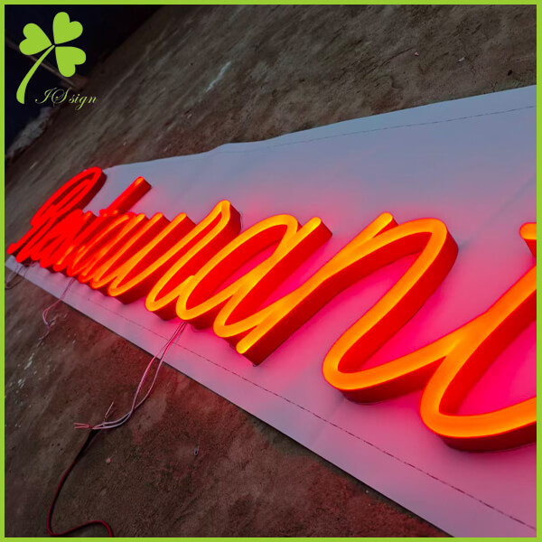 Faux Neon Channel Letters