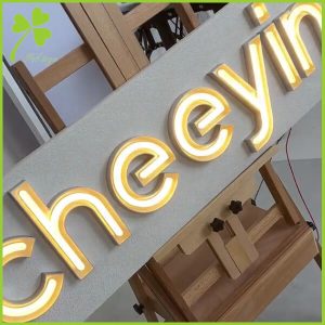 Open Face Neon Channel Letters