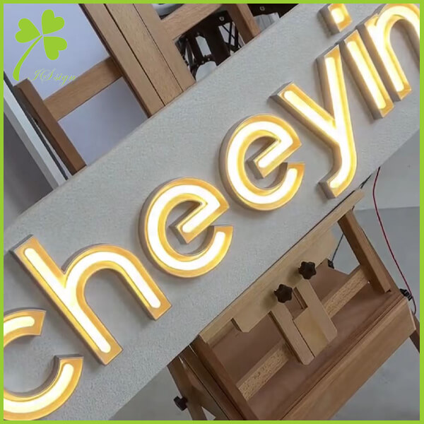 Open Face Neon Channel Letters