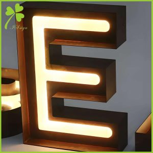 Vintage Open Face Neon Sign