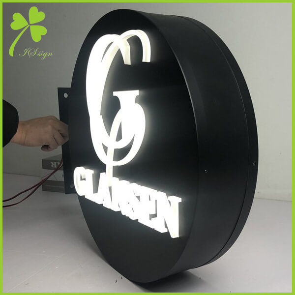 Push Thru Acrylic Letters